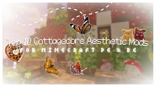 Top 10 Cottagecore Aesthetic Mods & Textures For Minecraft PE & BE! 🍄 [decorations, food, gardens] screenshot 2