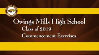 2019 Owings Mills HS Commencement