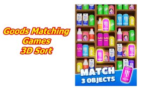 Goods Matching Games: 3D Sort Game Level 9-13 Walk through