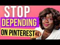 STOP USING PINTEREST FOR TRAFFIC! (Plus what time do instead) #SHORTS