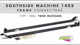 THE BEST MUSTANG FRAME CONNECTORS!