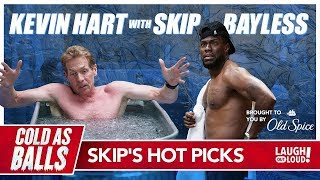 Kevin Hart and Skip Bayless Go ToeToToe While Topless.  Who Looks Better Without A Shirt?