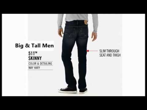 Big & Tall Men's Slim Fit Jean - YouTube