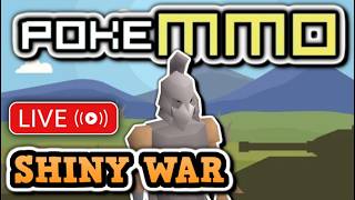 POKEMMO SHINY WAR ON AN IRON MAN - Shiny Count: 3 (5K+ Encounters) - DAY 12 - PokeMMO Stream 555