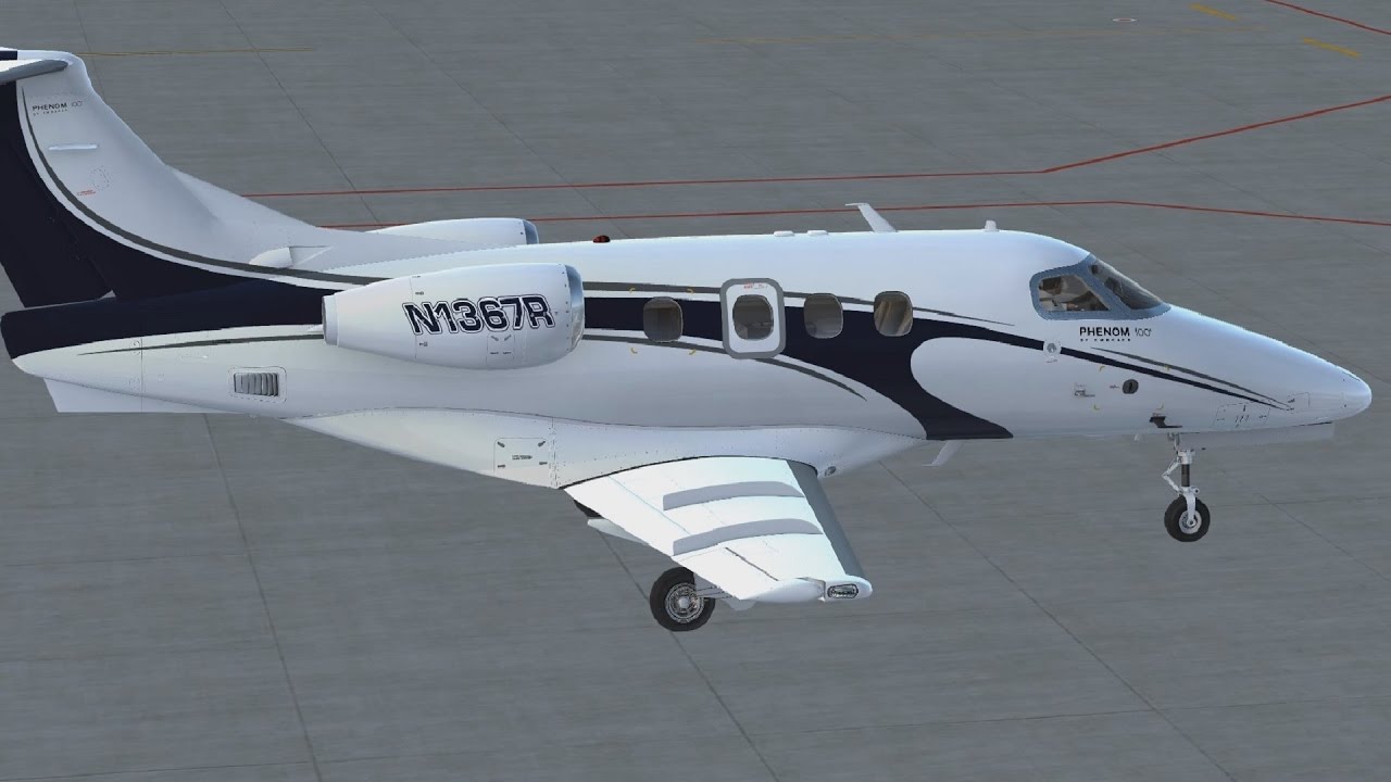 FSX.Полет на Embraer Phenom 100(Carenado).(Сочи URSS- АнапаURKA)