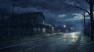 Relaxing Oasis | Gentle Piano Music with Rain Sounds for Deep Sleep and Calm