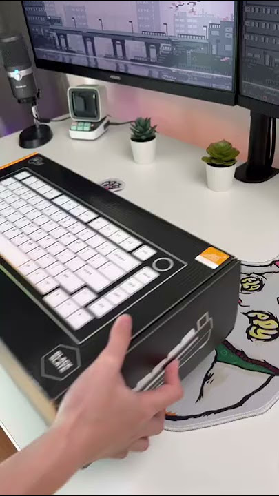 Glorious GMMK Pro Pre-Built | ASMR Unboxing Mechanical Keyboard | #shorts