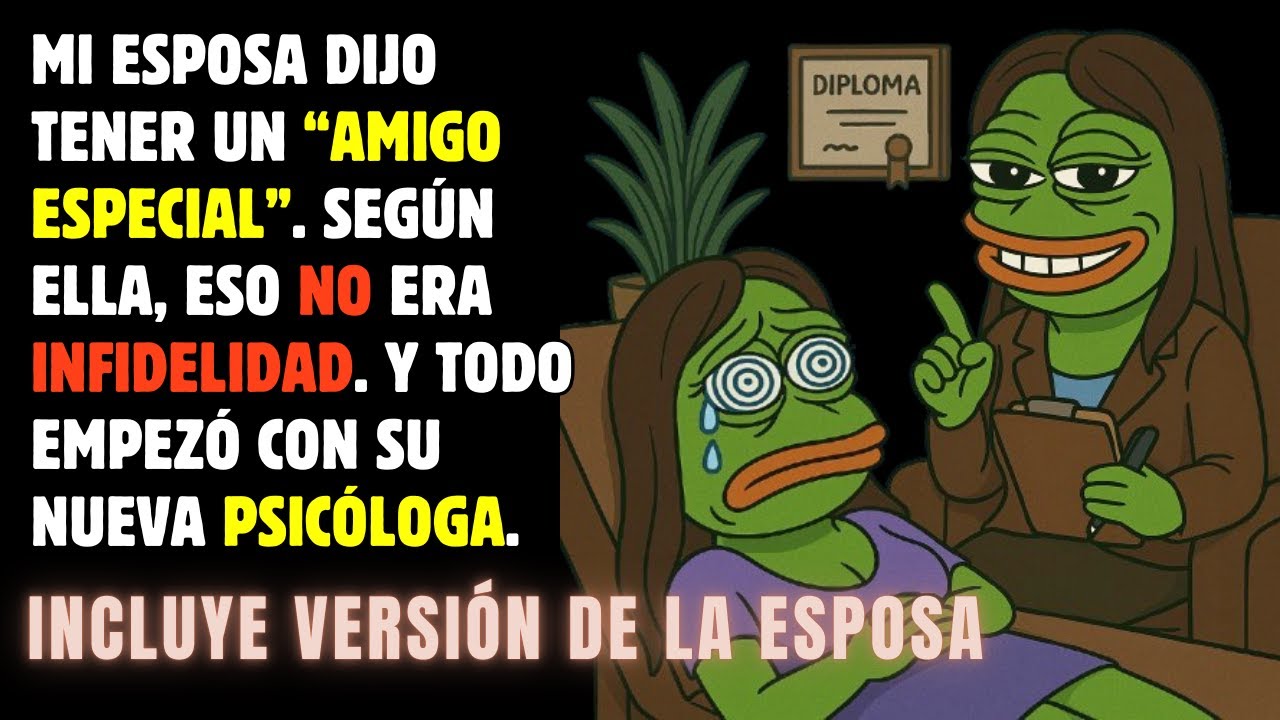 La PSICOLOGA de mi ESPOSA le metió IDEAS, y cree que lo que hizo NO es INFIDELIDAD.