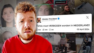 TikTok moet OOK in Nederland VERBODEN worden! 🫢