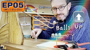Adding the ball collection system to my Rolling Ball Sculpture RBS4 EP 5