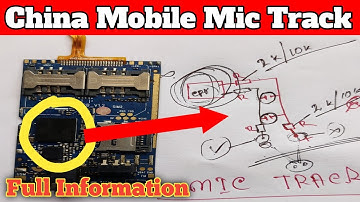 China Mobile Mic Track Full Information // keypad mobile mic jumper solution // mic problem solution
