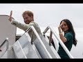 The Duke and Duchess of Sussex farewelled with a Guard of Honour.