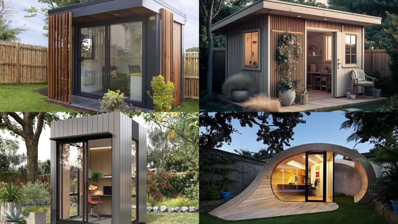 Backyard Office Studio Design ideas | Small Studio interior Design ...
