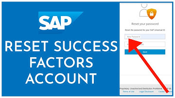 How To Reset Your SuccessFactor Account Password 2023? Recover SuccessFactor Password
