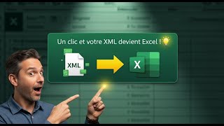 How to import an xml file to an Excel file