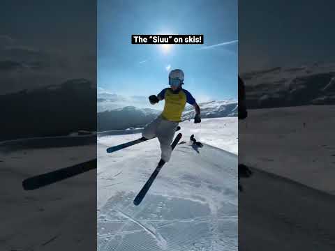 Cristiano Ronaldo on skis! ⛷️