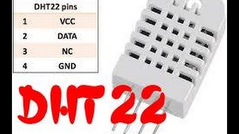 Sensor de temperatura e umidade Dht22 e arduino via serial monitor