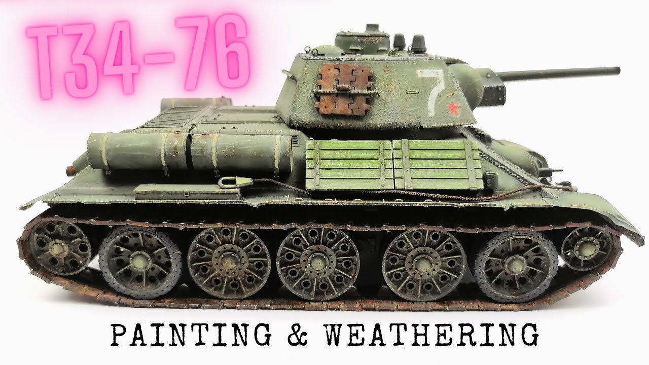 ソビエト T34/76戦車 1943年型（タミヤ 1/35） | プラモデルと