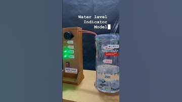 Water level indicator project | science project | #shortsfeed #youtubeshorts #nakulsahuart
