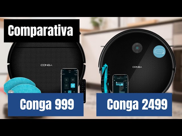 Robot Aspirador Cecotec Conga 999 Origin Steam Friega Aspira Y Barre A La  Vez (5866)