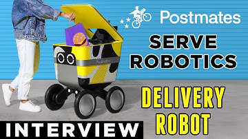 Postmates Delivery Robot | Serve Robotics Co-Founder Interview