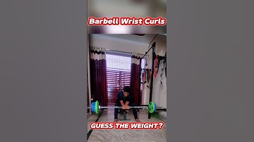 FAT GRIP Barbell wrist curls is the best exercise for make your wrist and fingers strong