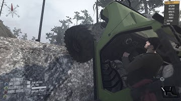 Spintires mudrunner GoNzOs MT MISERY hardest rock bouncing trails second attempt!!