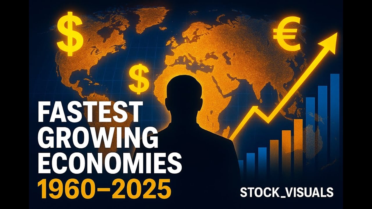 Fastest Growing Economies (1960–2025) | Global GDP Race Visualization ...