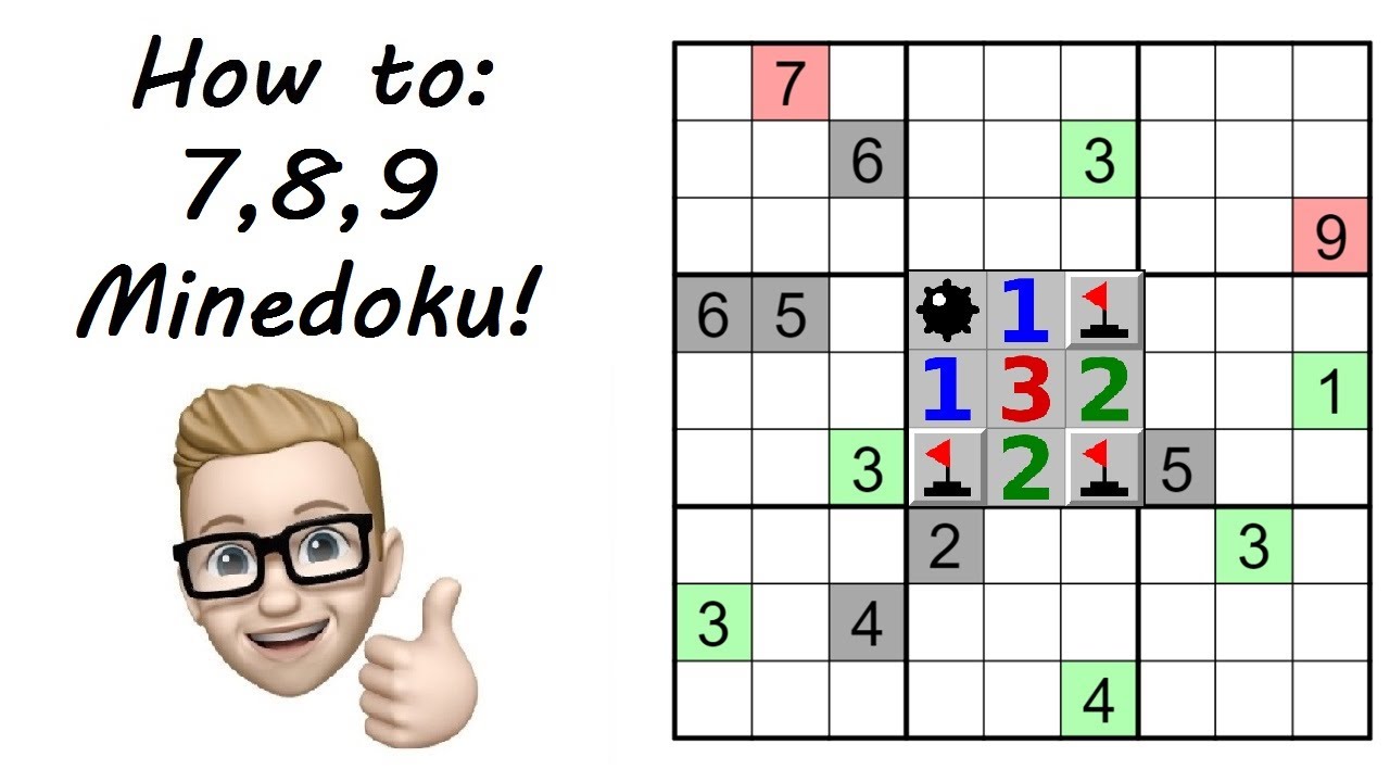 7,8,9 Minedoku - A Custom Sudoku Variant