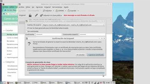 Tutorial de encriptamiento de correos con PGP en linux