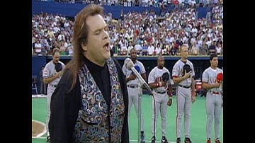 Meat Loaf performs National Anthem at 1994 All-Star Game