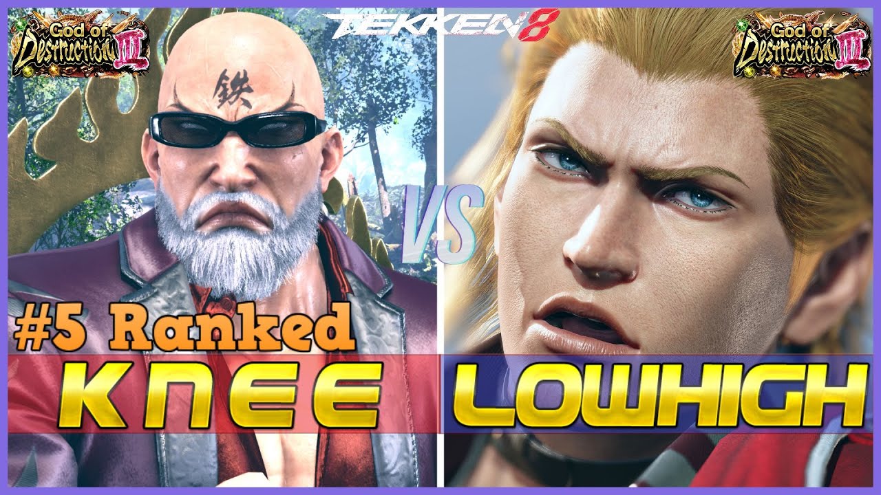 T8 ▰ KNEE (#5 Ranked Feng) Vs LOWHIGH (High Ranked Steve) ▰ Tekken 8 High Level Gameplay
