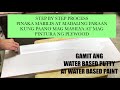 PAANO MAG MASILYA AT MAG PINTURA NG PLYWOOD // HOW TO APPLY PUTTY AND PAINT ON PLYWOOD