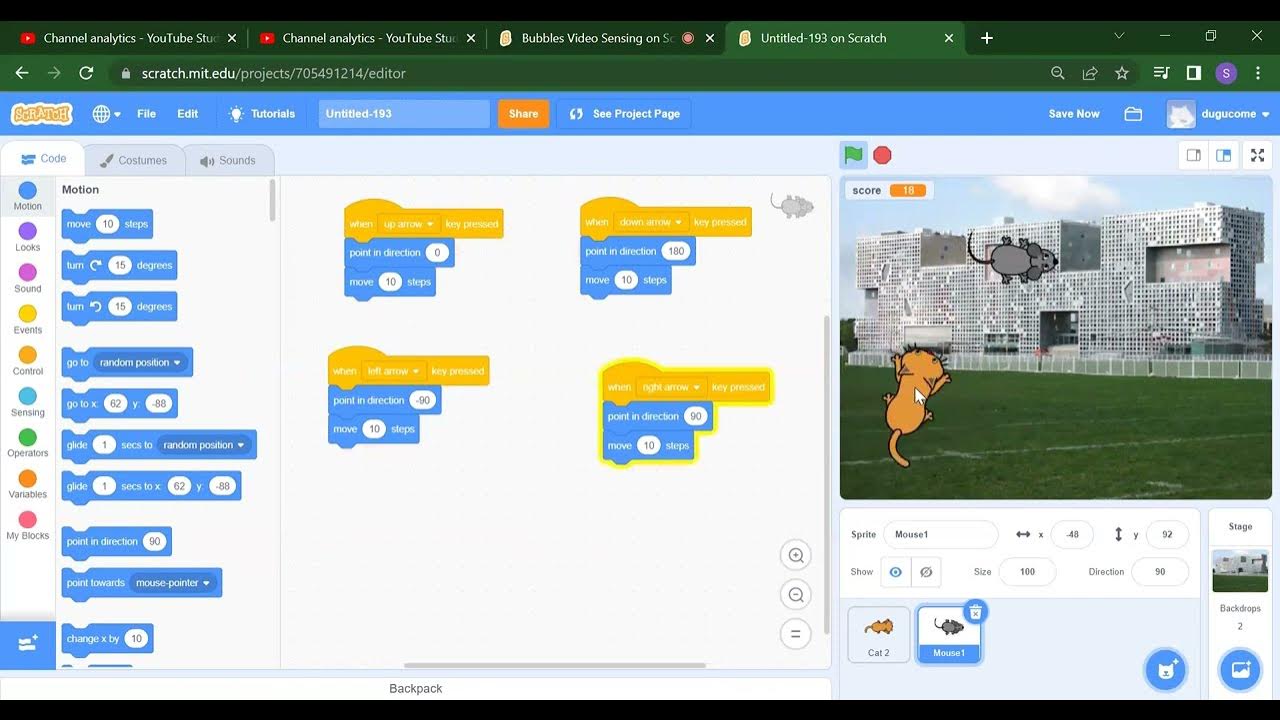 Scratch Mini Project || Scratch Tutorial For Beginner || Best Scratch ...