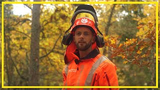 TESTAR EN NY MOTORSÅG FRÅN HUSQVARNA!