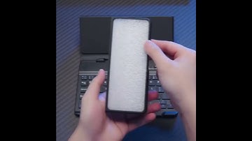 Leather Fold Stand Keyboard For Samsung Galaxy Z Fold Series