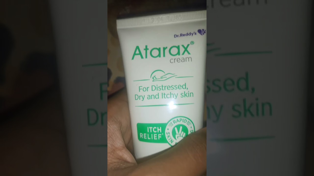 Atarax cream Dry and ltchy skin Dr reddy s 