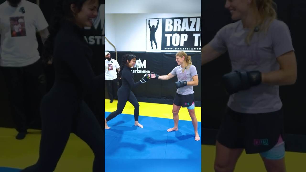 Manon Fiorot kicks Nina Drama full force LOL | UFC 315 