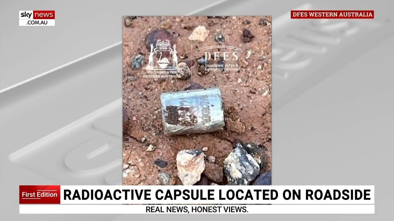 Mining company investigating how radioactive capsule was lost - YouTube