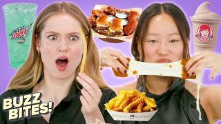 'Bridgerton' Cast Tries American Foods For The First Time | Buzz Bites