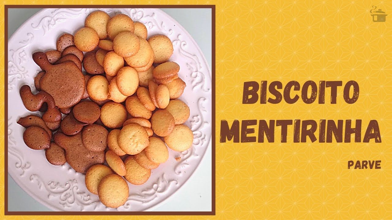 BISCOITO MENTIRINHA!!! - Minuto com o chefe - Kasher Parve