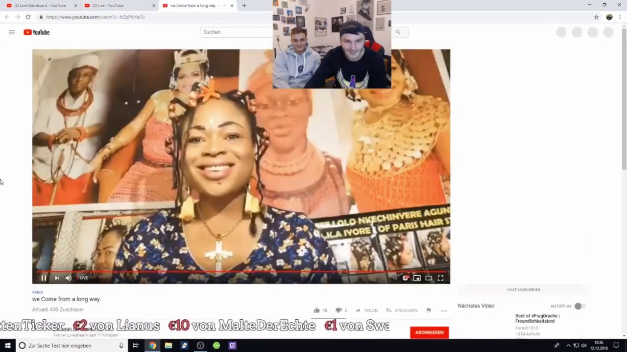 Adlersson raidet andere YouTuber