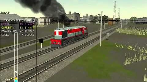 MSTS IR Loco reversal and train change at Aligarh jn