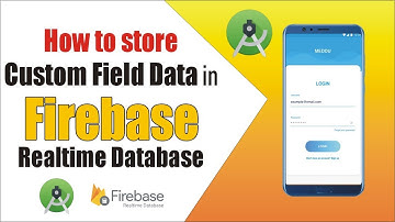 How to store Custom Field Data in Firebase Realtime Database in Android Studio ?