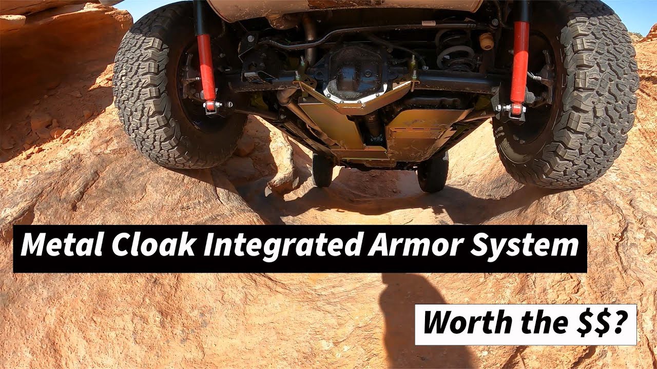 Metal Cloak 2021 Jeep Rubicon Wrangler JLU Skid Plates We put them to