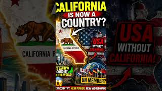 What If California Became Its Own Country? 🇺🇸😱 (Shocking Future Explained!)#trending #usa#viralvideo