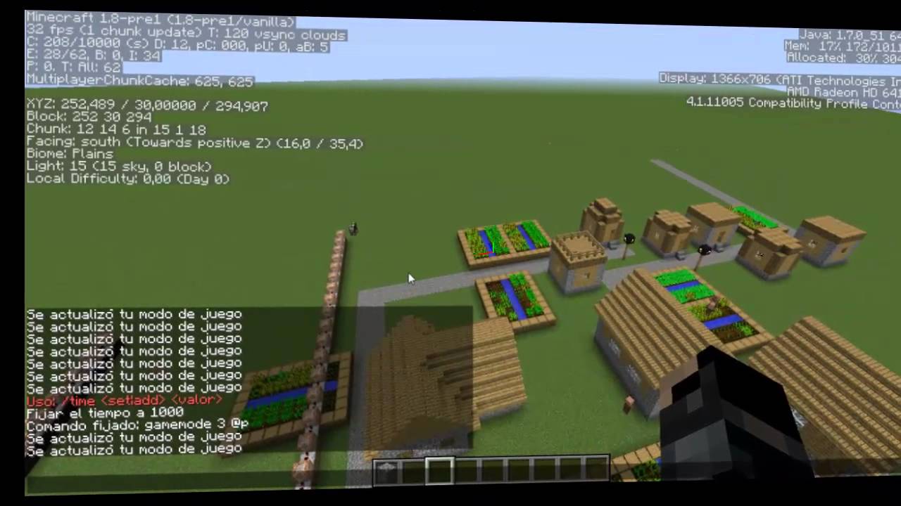 Minecraft: Crear una camara de seguridad sin MODs - YouTube