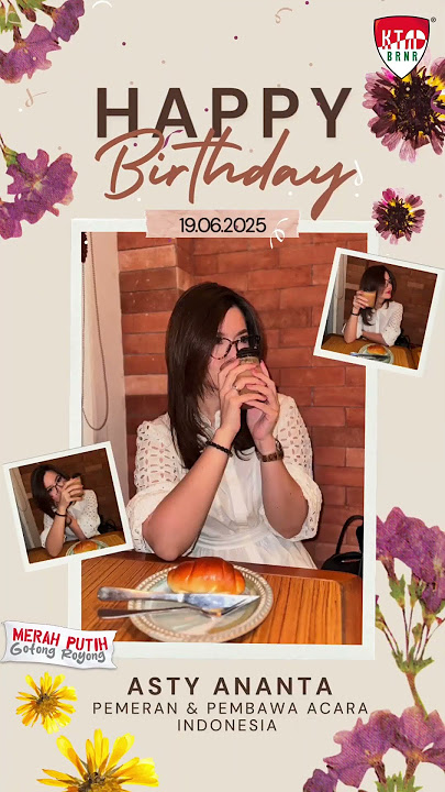 Selamat Ulang Tahun, Asti Ananta! @AstyAnanta