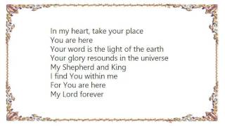 Hillsong - You Are Here The Same Power Lyrics