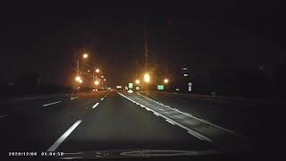 1091206 行車記錄 國1 北上 (仁德服務區→員林邱記早點)